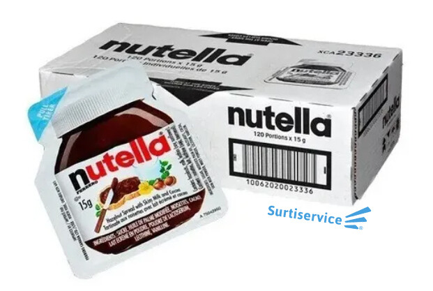 Nutella de 15 g Caja x 120 unidades