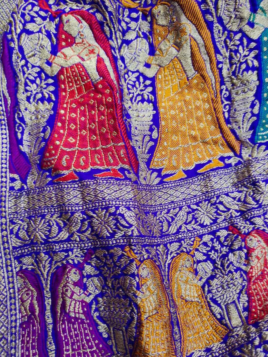 BLUE RADHE BANDHEJ