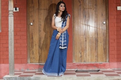 Bhujodi kala cotton saree