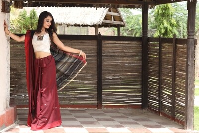 Kala cotton bhujodi saree