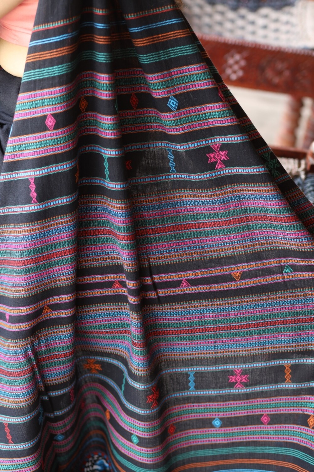 Kala cotton bhujodi saree
