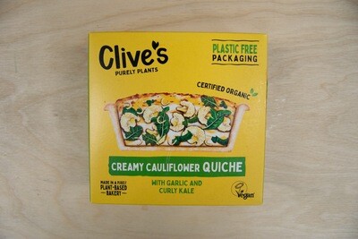 Clive's Vegan Creamy Cauliflower Quiche