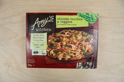 Amy's Kitchen Gluten Free Vegan Chinese Noodles and Veggies