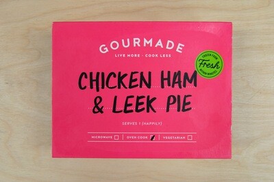 Gourmade Chicken Ham and Leak Pie