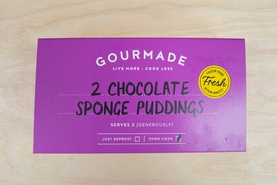 Gourmade 2 Chocolate Sponge Puddings