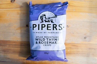 Pipers Crisps Wild Thyme and Rosemary
