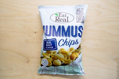 Eat Real Vegan Hummus Chips Sea Salt