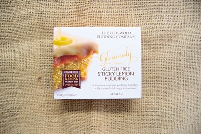 The Cotswold Pudding Company Gluten Free Sticky Lemon Pudding