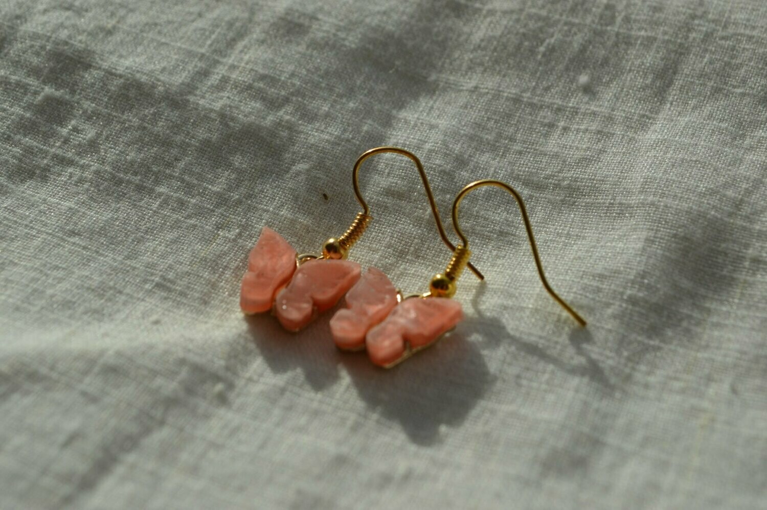 You give me butterflies Salmon gold