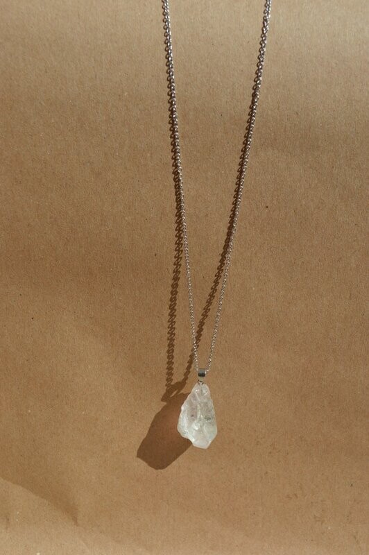 Angel Aura Quartz in Silver