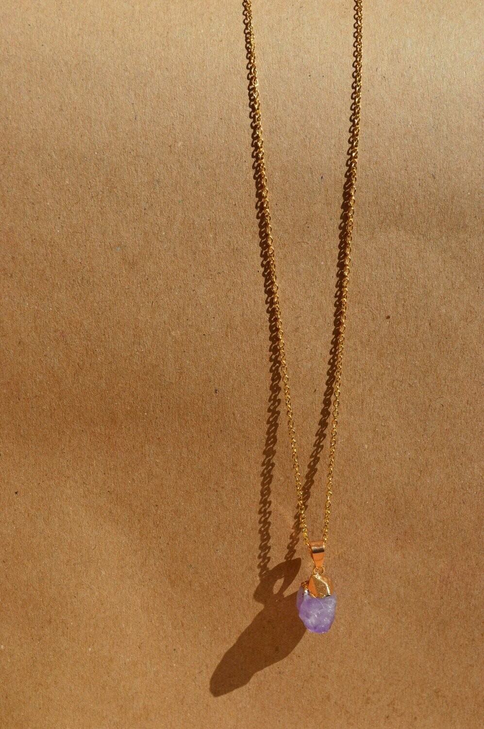 Amethyst Fantasy in Gold