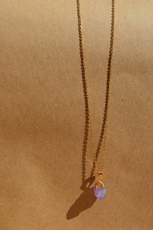 Amethyst Fantasy in Gold