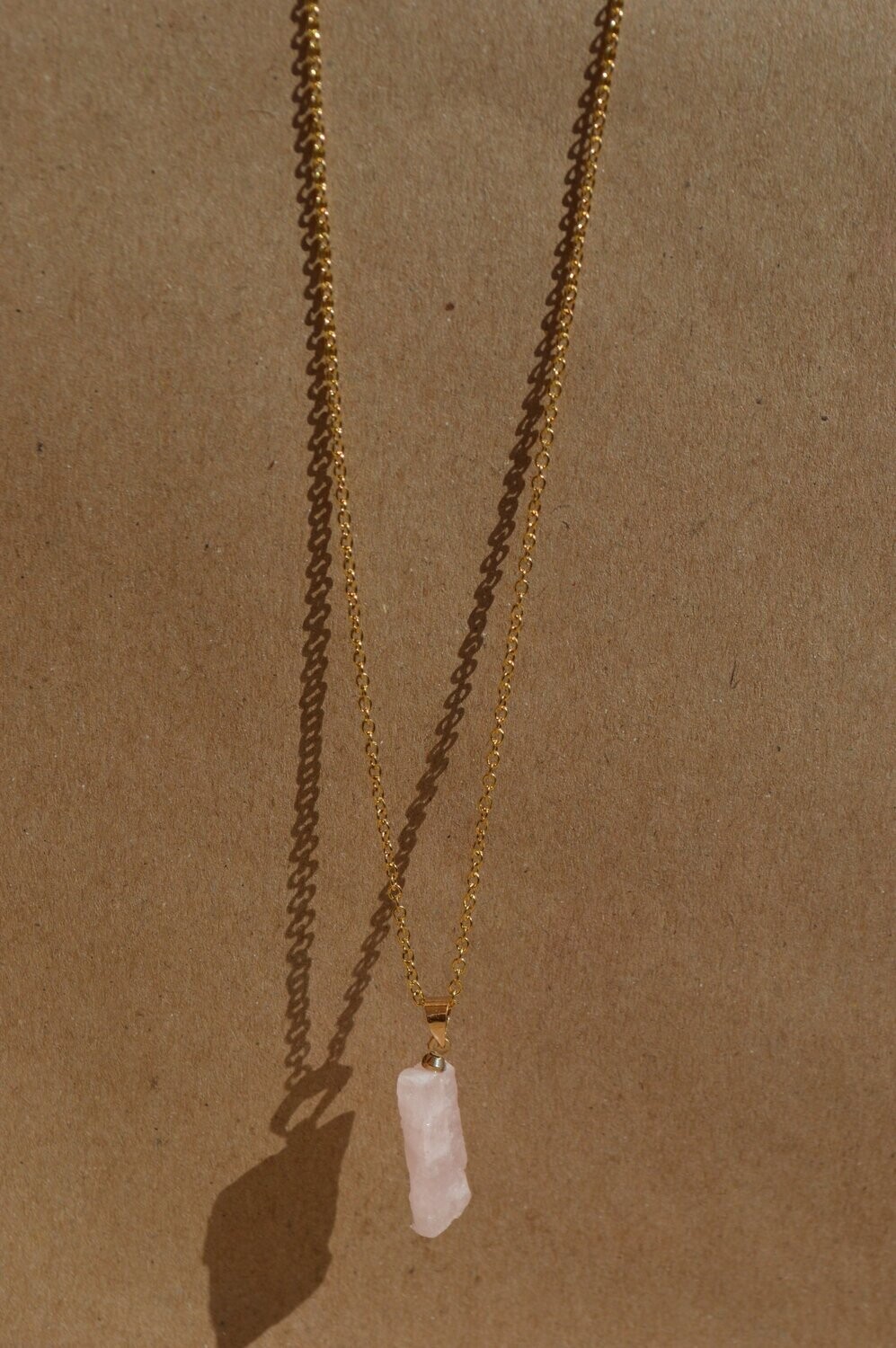 Morganite in Gold
