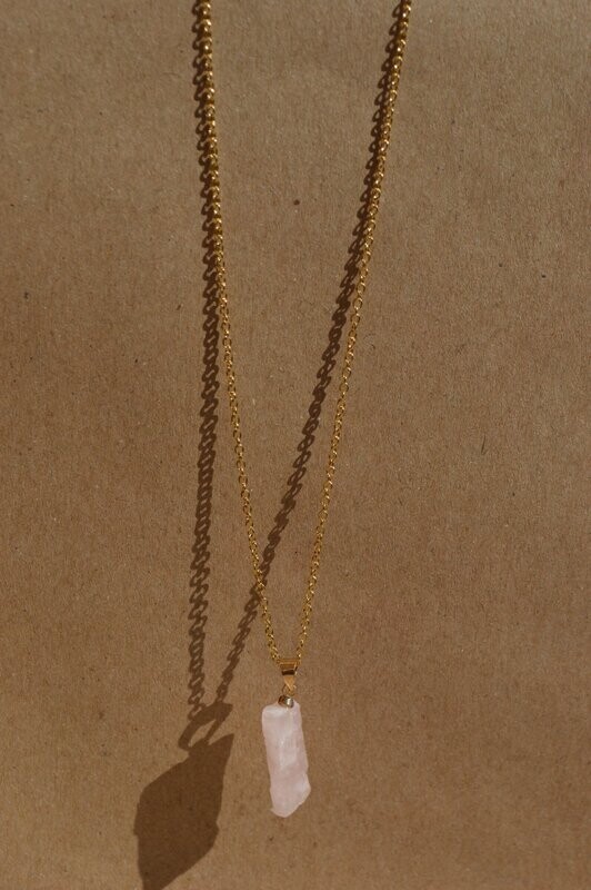 Morganite in Gold