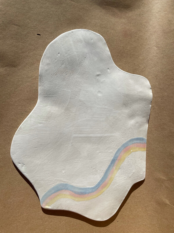 Rainbow Serving Tray 2