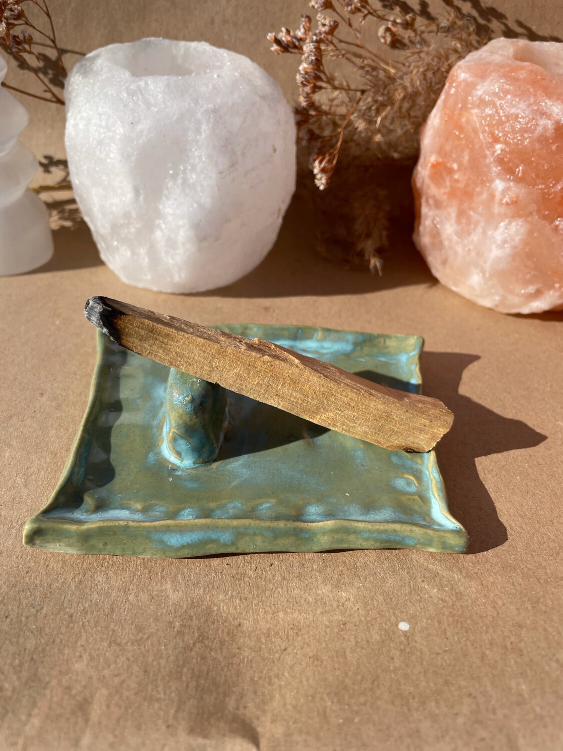 Blue Palo Santo Holder