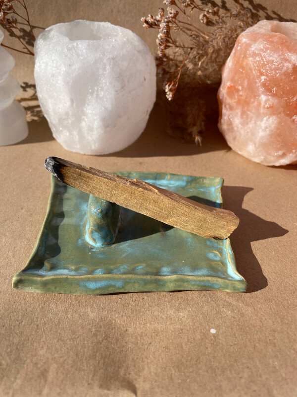 Blue Palo Santo Holder