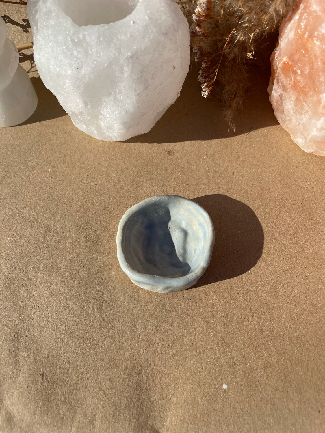Blue Ring Holder