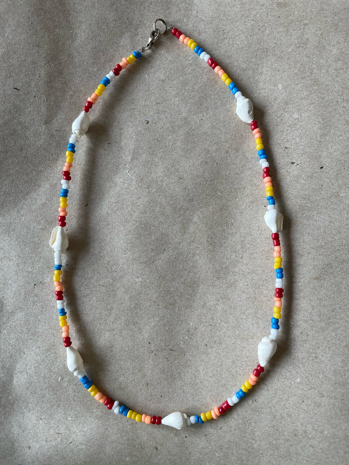 Rainbow Shell Silver