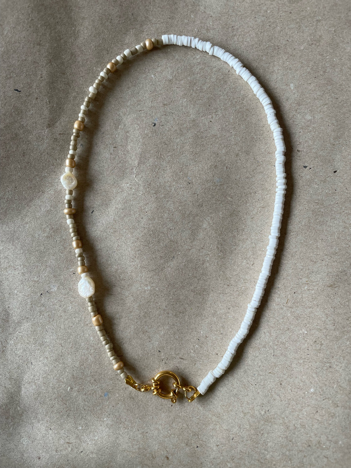 The Mother Earth Necklace In Gold