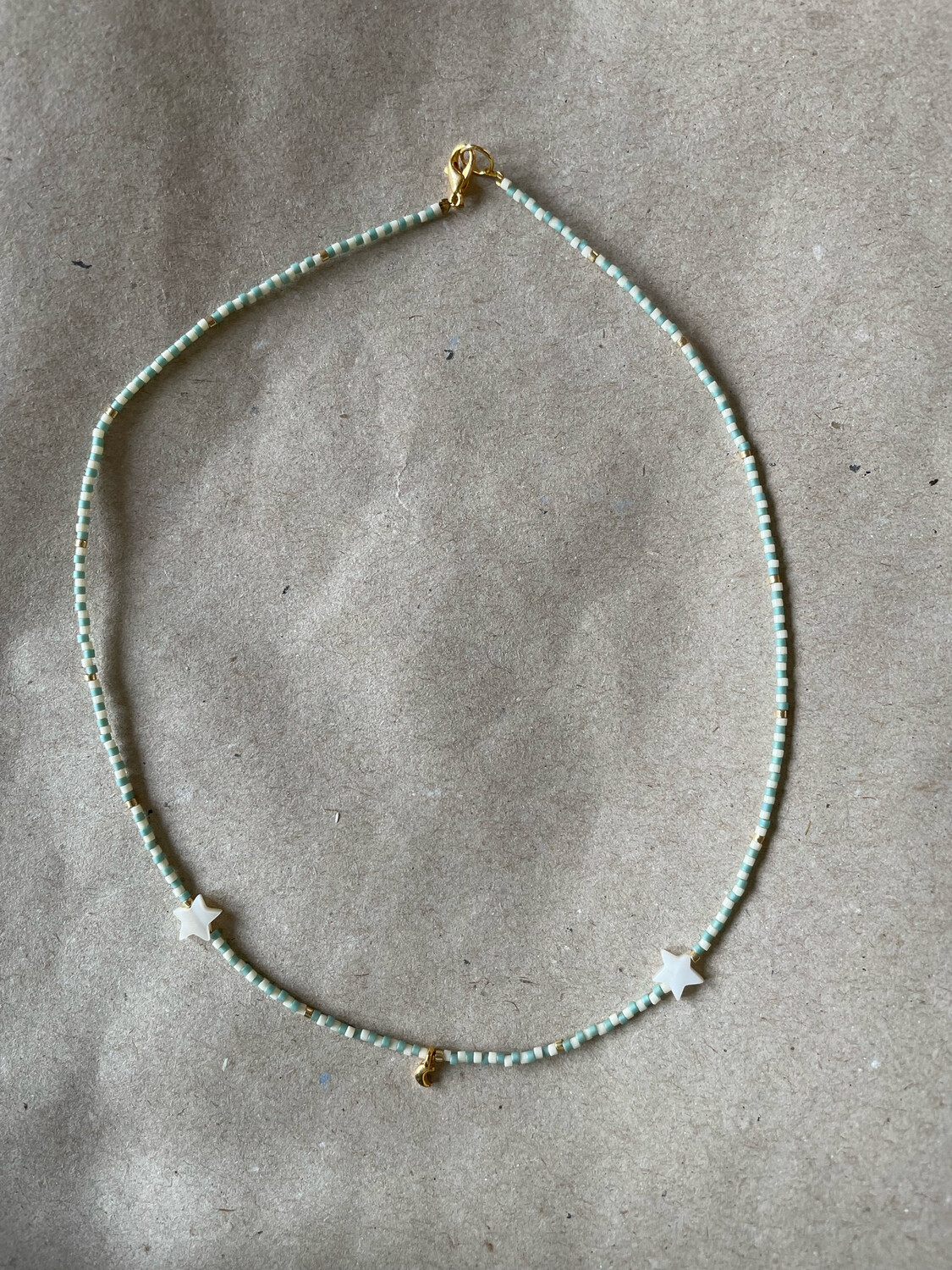 The Blue Moon In Gold