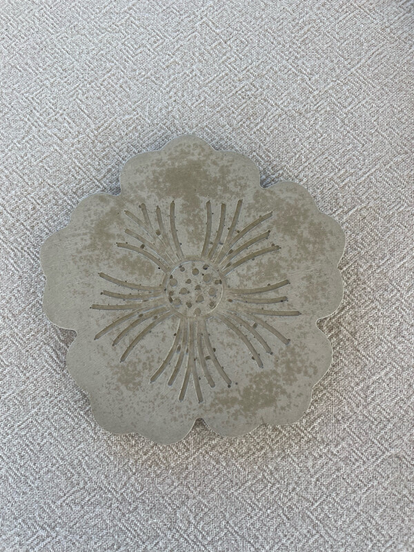 Flower Cement Coaster
