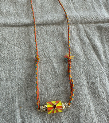 Red moon 2 necklace
