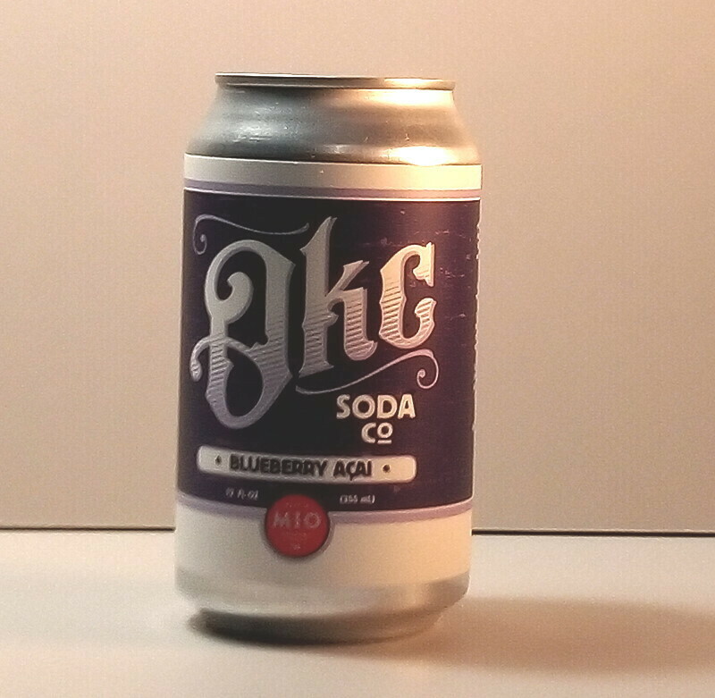 OKC Soda - Blueberry Acai - 12 fl. oz. can