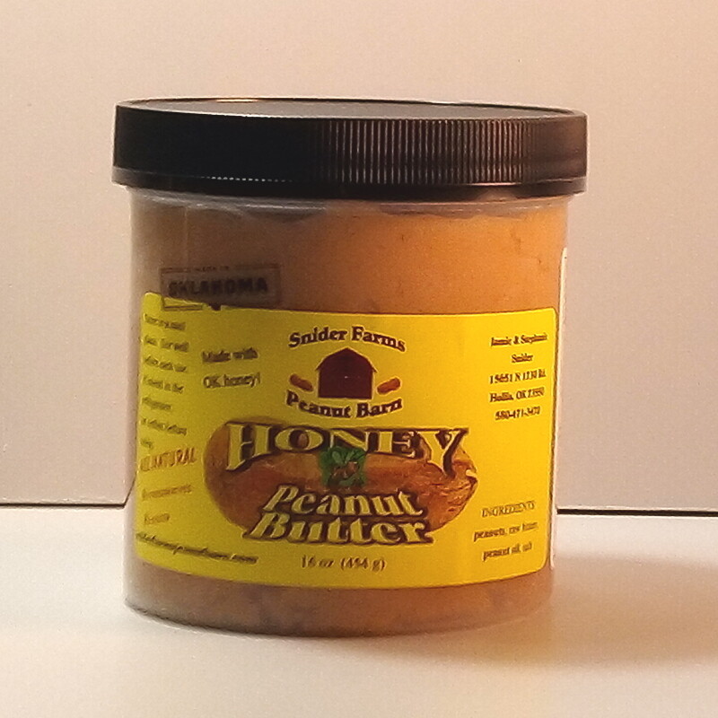 Snider Farms - Honey Peanut Butter - 16 oz.