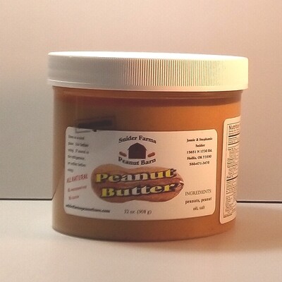 Snider Farms - Salted Peanut Butter - 32 oz.
