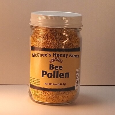 McGhee Honey - Bee Pollen - 9oz. jar