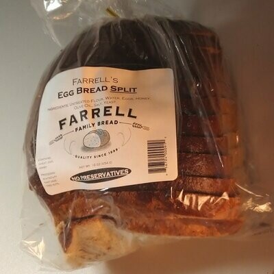 Farrell Bread - Egg Bread Split - ~1-1.5 lbs.