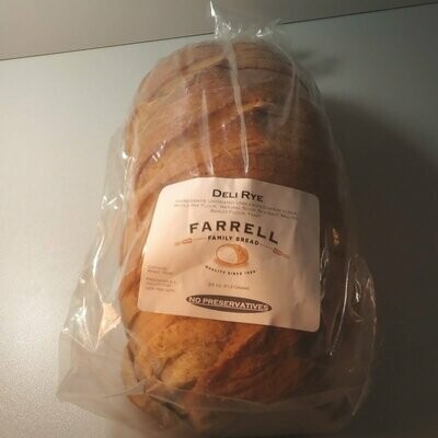 Farrell Bread - Deli Rye - 1.8 lbs