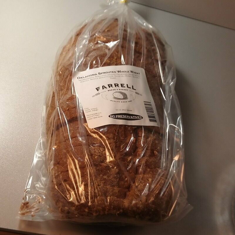 Farrell Bread - Sprouted Wheat - 2.5 lbs.