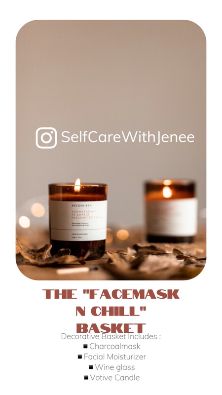 The &quot;FaceMask N Chill&quot; Basket