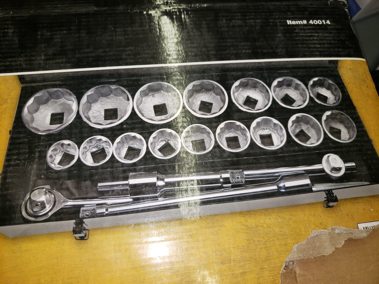 SAE SOCKET SET 1 INCH DRIVE