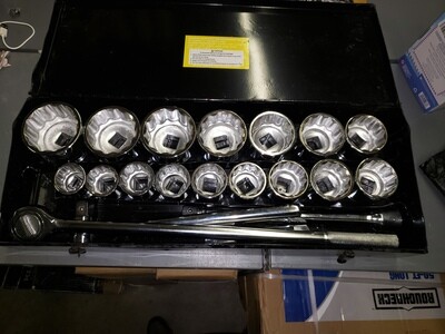 SAE SOCKET SET 1 INCH DRIVE