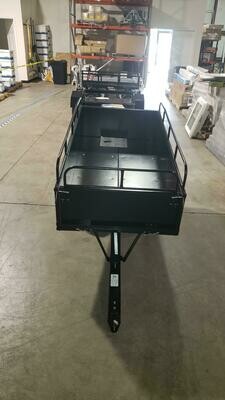 Steel Dump Trailer — 1,200-Lb. Capacity, 17 Cu. Ft