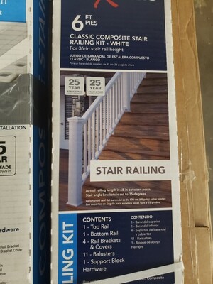 Composite Stair Railing 6ft