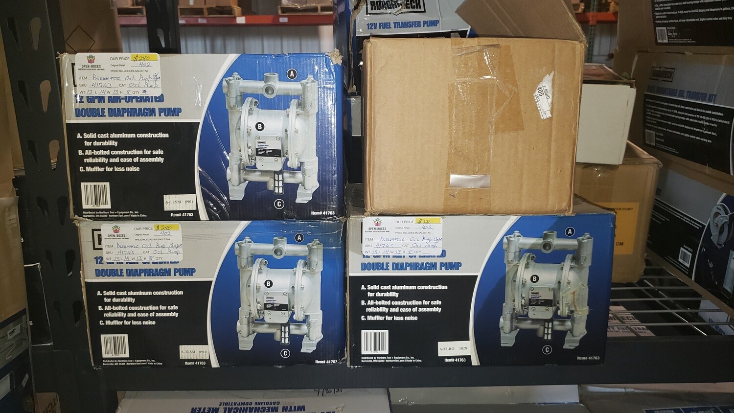 Air Operated Diaphram Pump 12gpm