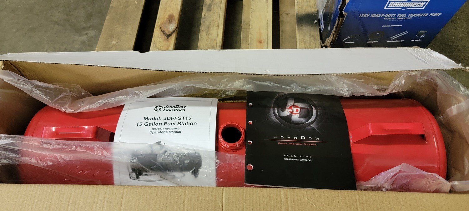 Fuel Station — 15-Gallon, Steel, Model# 29578