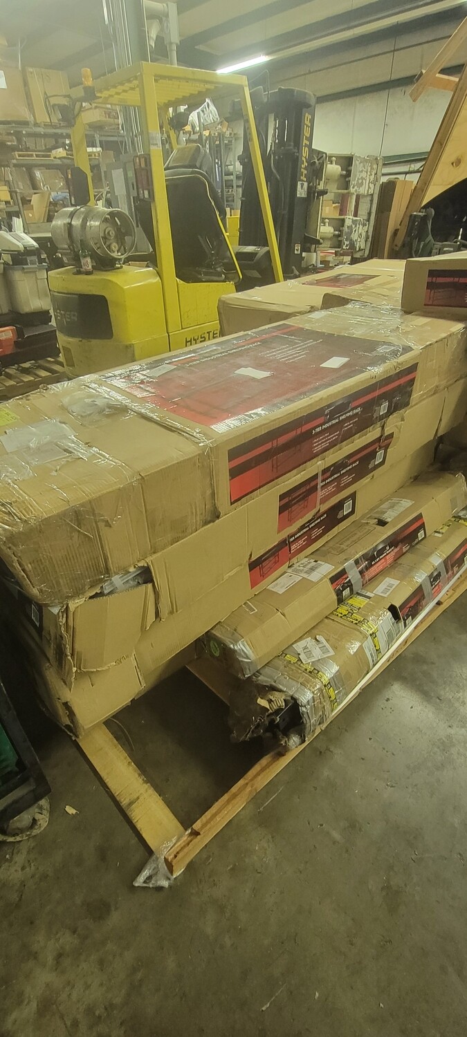 3 TIER SHELVING 6000LB CAPACITY