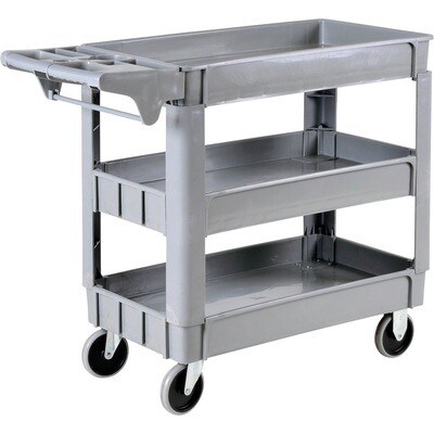 500-Lb. Utility Cart, 40in.W x 17in.D x 32 9/10in.H