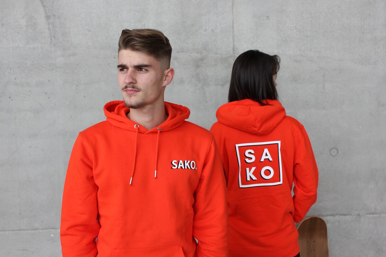 Hoodie Tangerine [FAIR WEAR]