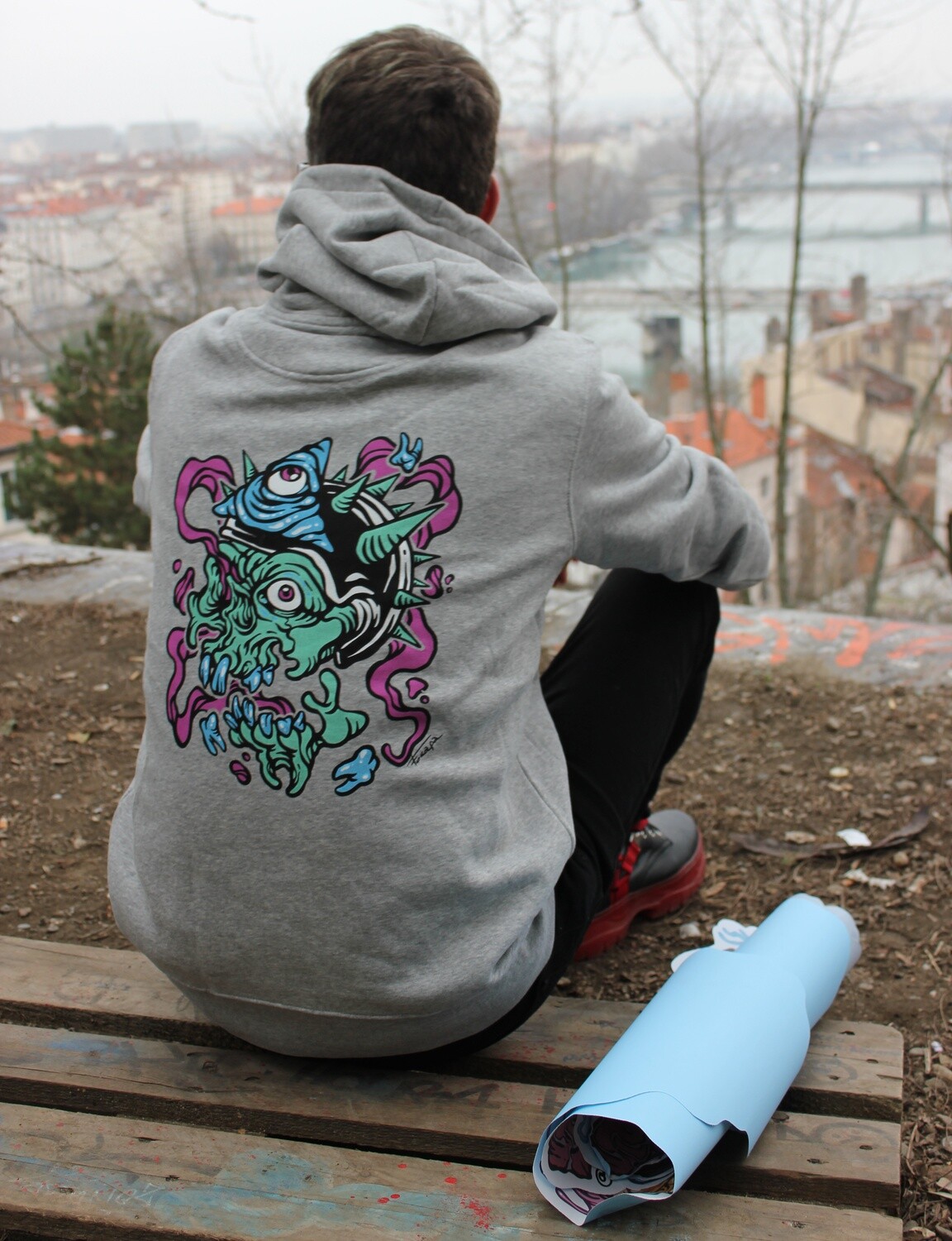 Hoodie Fouapa x SAKO.