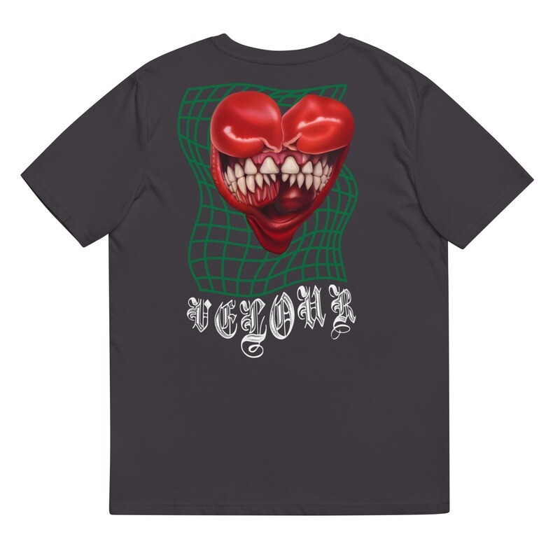 Tee shirt Anthracite VELOUR VARIATIONS Chez EXIB