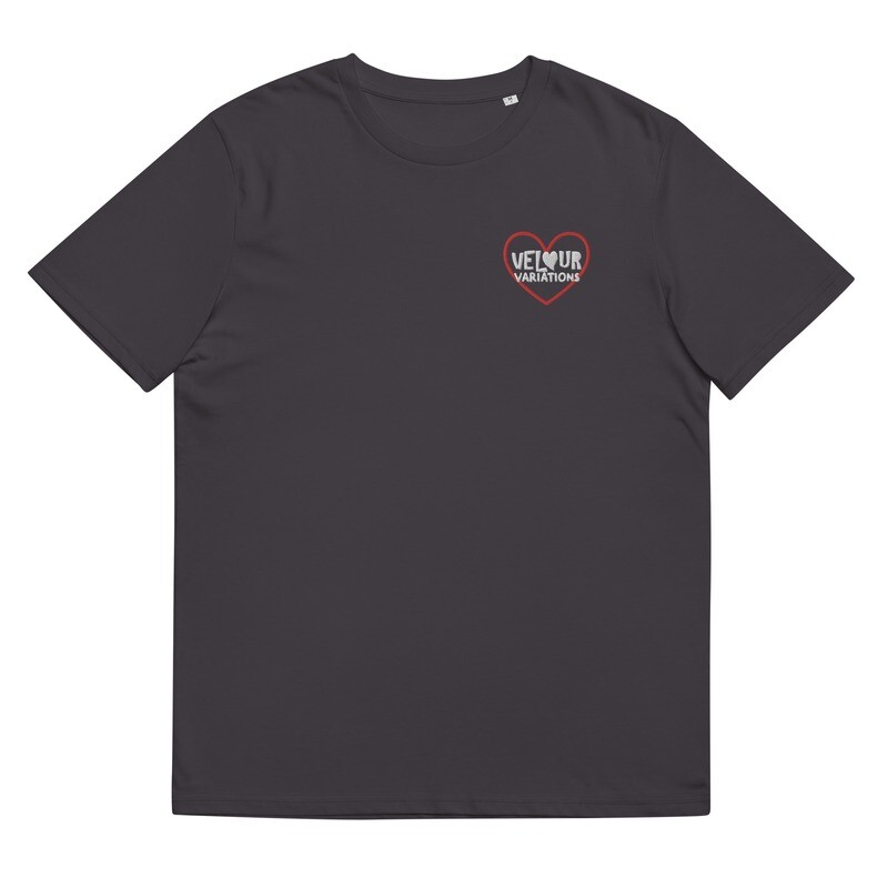 Tee shirt Anthracite VELOUR VARIATIONS Chez EXIB