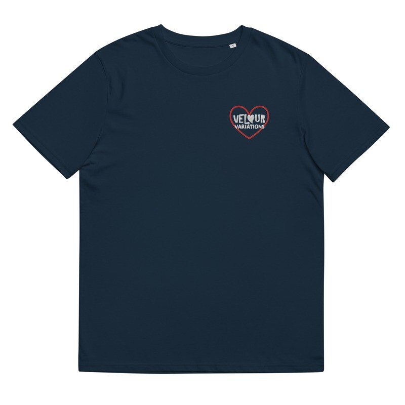 Tee shirt Navy VELOUR VARIATIONS Chez EXIB