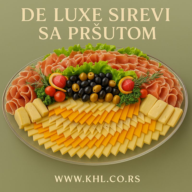 Njeguška pršuta sa lux sirevima