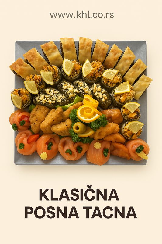 Posna klasična tacna
